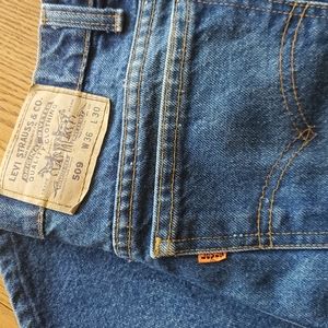 Levis Vintage Orange Tab 509 Mens Jeans W36 x L30